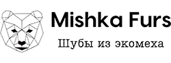Экошуба под норку Чёрный бриллиант с английским воротником
